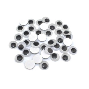 OLHO MOVEL 10MM COM 100 UNIDADES