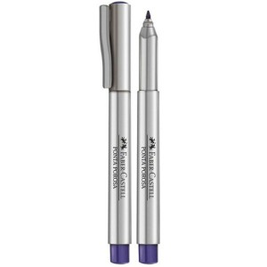 CANETA HIDROGRÁFICA SOFT POINT AZUL FABER CASTELL