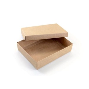 CAIXA PARA PRESENTE KRAFT 14,5X14,5X14CM REF.82 ZAGAROLLO