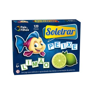JOGO BRINCAR E APRENDER SOLETRAR REF.2897 PAIS & FILHOS