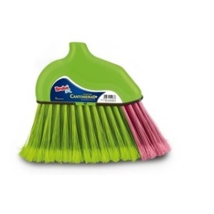 VASSOURA SINTÉTICA PLÁSTICA 21/30CM CANTONEIRA 033 BRUBA LAR