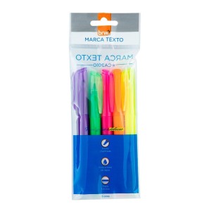 MARCA TEXTO 5 CORES NEON CA2010 BRW