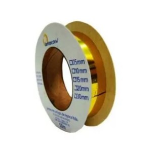 FITA METALÓIDE 10MMx50M OURO LANTECOR