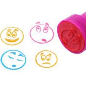 CARIMBOS STAMP CARINHAS COM 3 UNIDADES CIS