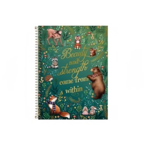 CADERNO 160FLS 10 MATÉRIAS UNIVERSITÁRIO CAPA DURA ESPIRAL LOVELAND TILIBRA