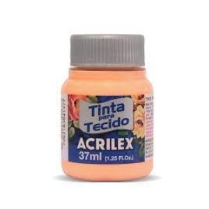 TINTA DE  TECIDO FOSCA 37ML 518 SALMÃO ACRILEX
