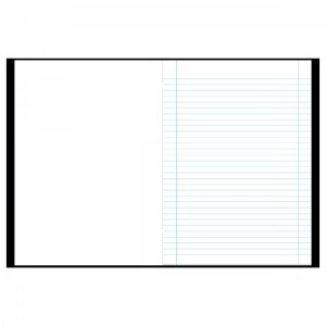 CADERNO 1/4 48FLS CAPA DURA BROCHURA AZUL CLASS FORONI