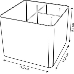 PORTA OBJETOS 3 DIVISÓRIAS 3020 PINK DELLO