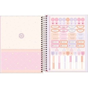 CADERNO 160FLS 10 MATÉRIAS COLEGIAL CAPA DURA ESPIRAL SOHO TILIBRA