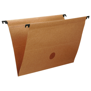 PASTA SUSPENSA KRAFT HASTE PLÁSTICA C/05 UNIDADES DELLO