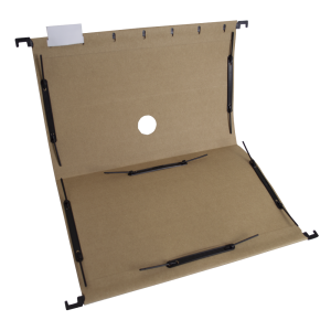 PASTA SUSPENSA KRAFT HASTE PLÁSTICA C/05 UNIDADES DELLO