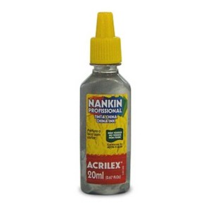 NANKIN 20ML 533 PRATA REF.5120 ACRILEX